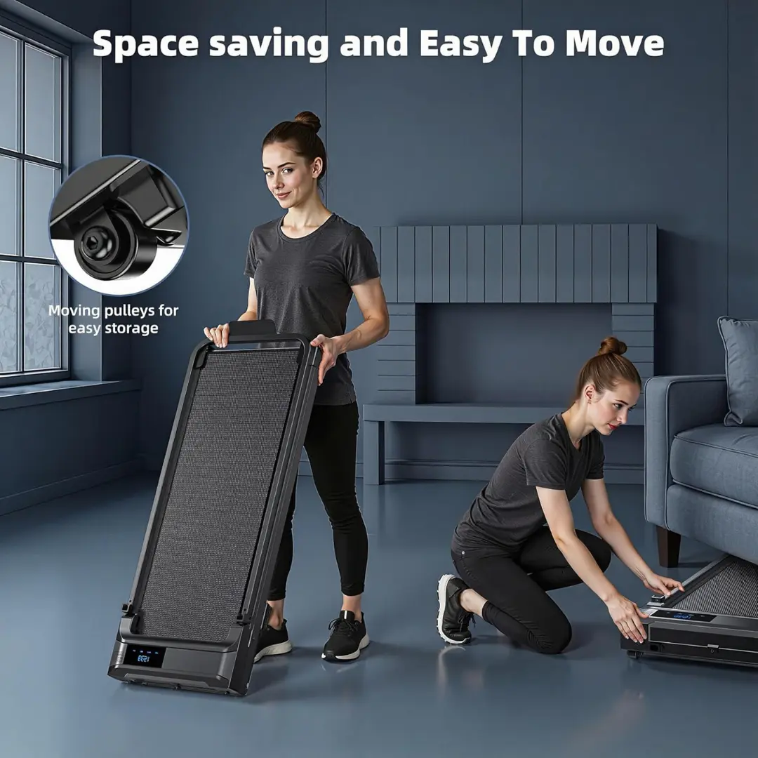 Kinetic Productivity: The Under-Desk Adaptability of the Ulfario Folding Walking Pad