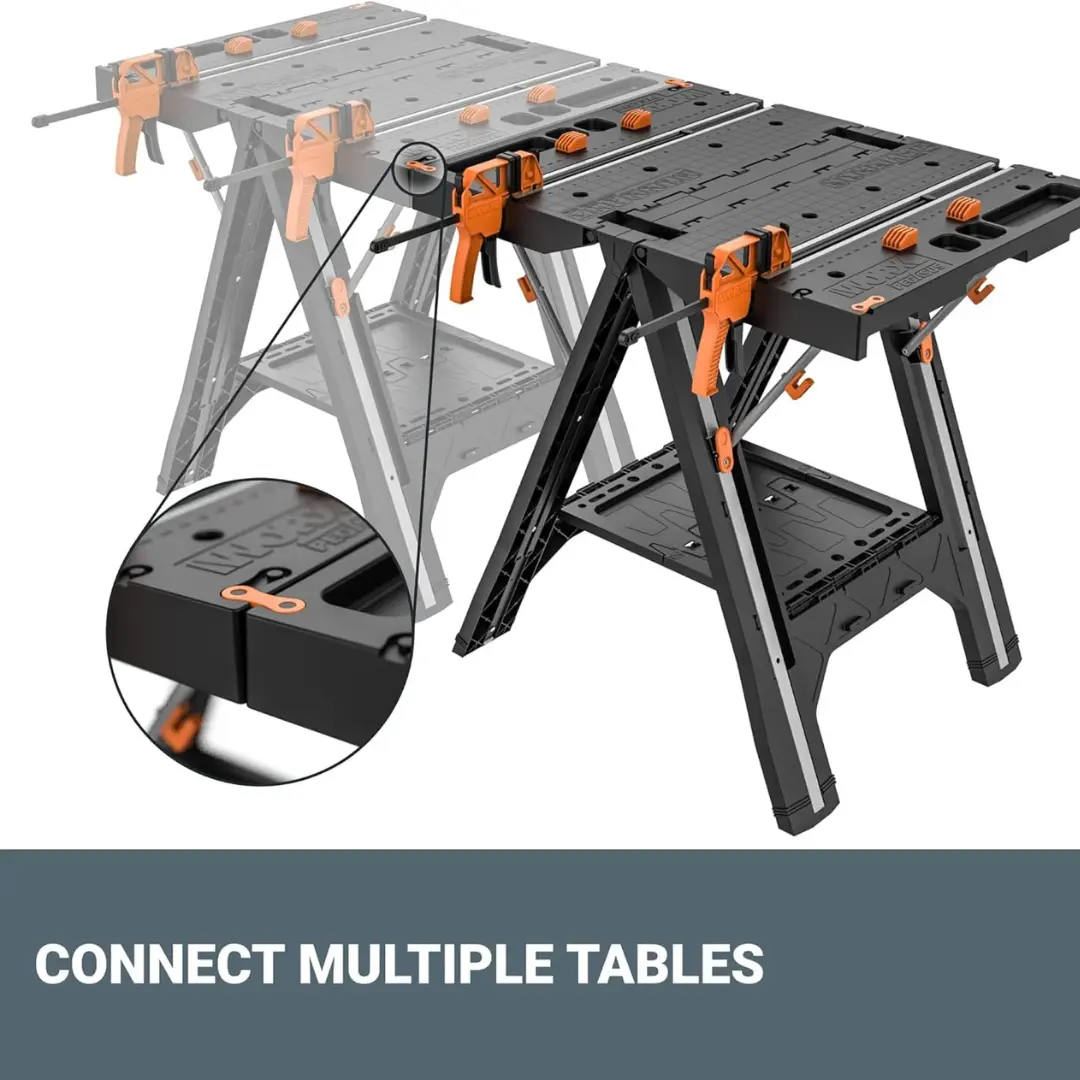 Structural Synergy: The Hybrid Mastery of the WORX Pegasus Folding Work Table