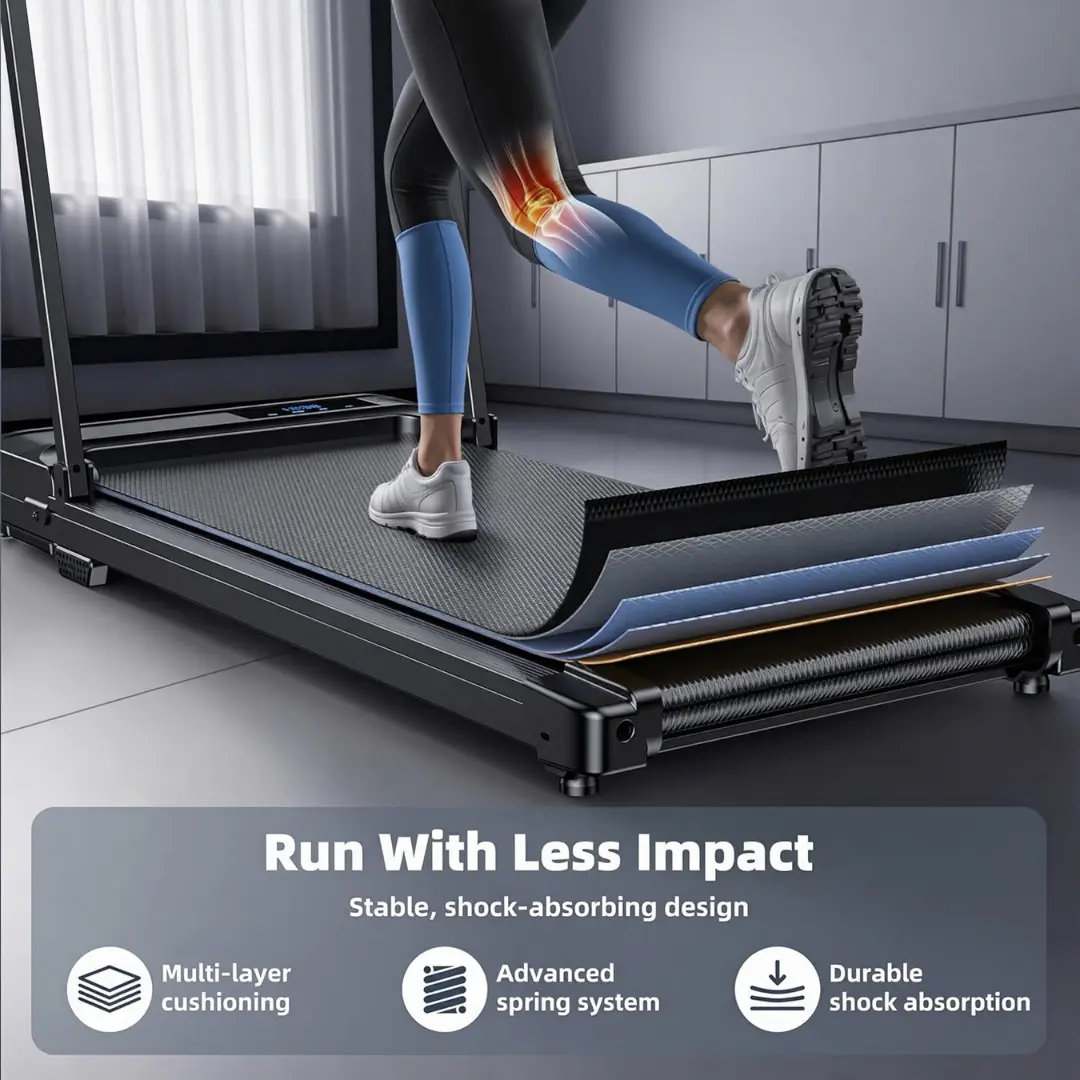Kinetic Productivity: The Under-Desk Adaptability of the Ulfario Folding Walking Pad