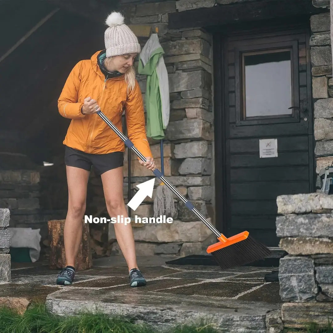 Ergonomic Hygiene: The Hands-Free Sorting of the kelamayi Upgrade Broom and Dustpan Set