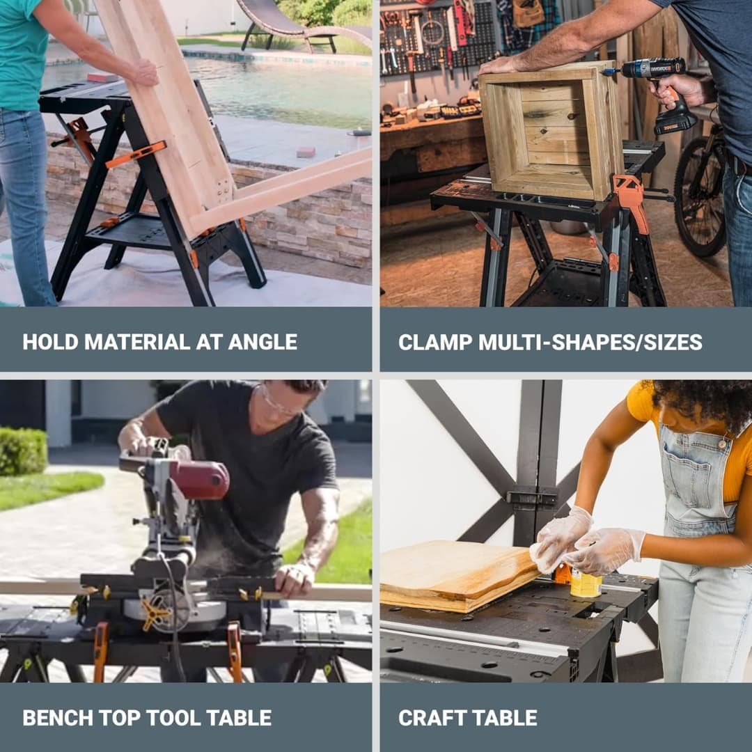 Structural Synergy: The Hybrid Mastery of the WORX Pegasus Folding Work Table